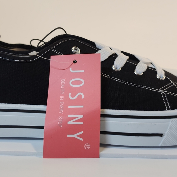 JOSINY Comfort Canvas Low Top Sneaker Women's Size 9 Chuck Taylor Style - Picture 2 of 7